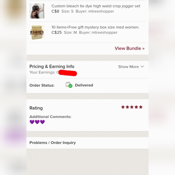 5 items + Free gift mystery tops box women shirts - Picture 4 of 4